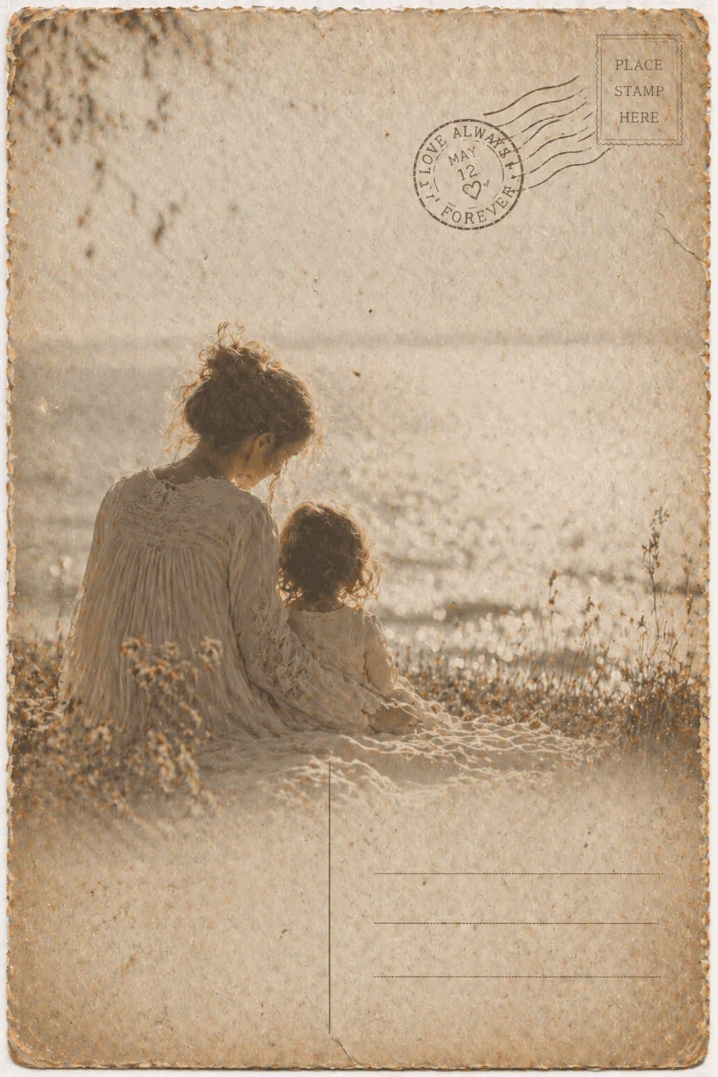 Papyrus & Pixel Golden Moments greeting card
