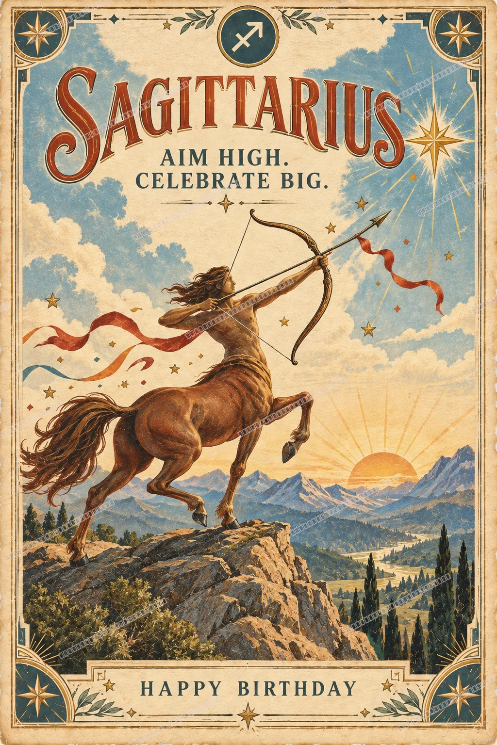 Sagittarius vintage
