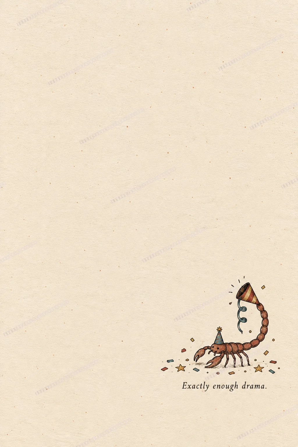 Papyrus & Pixel greeting card back