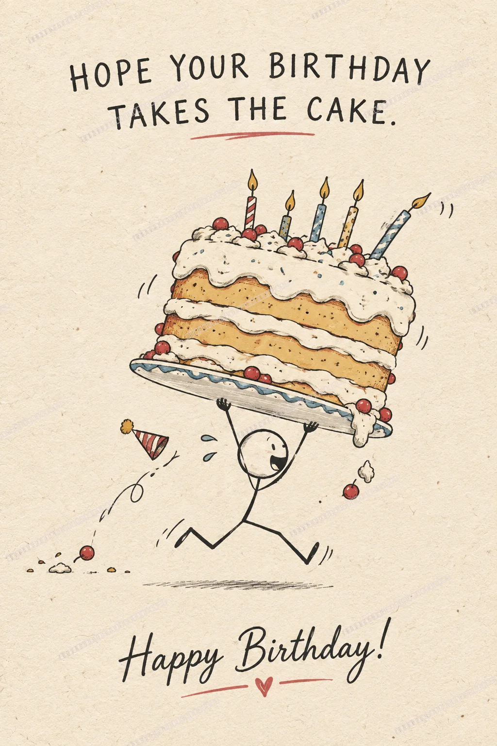 Takes the cake