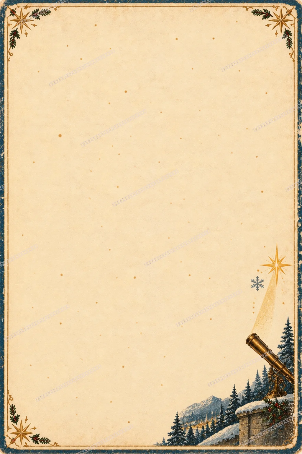 Papyrus & Pixel greeting card back