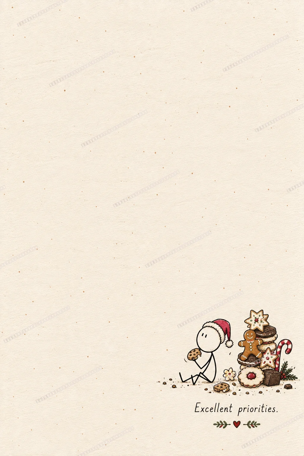 Papyrus & Pixel greeting card back