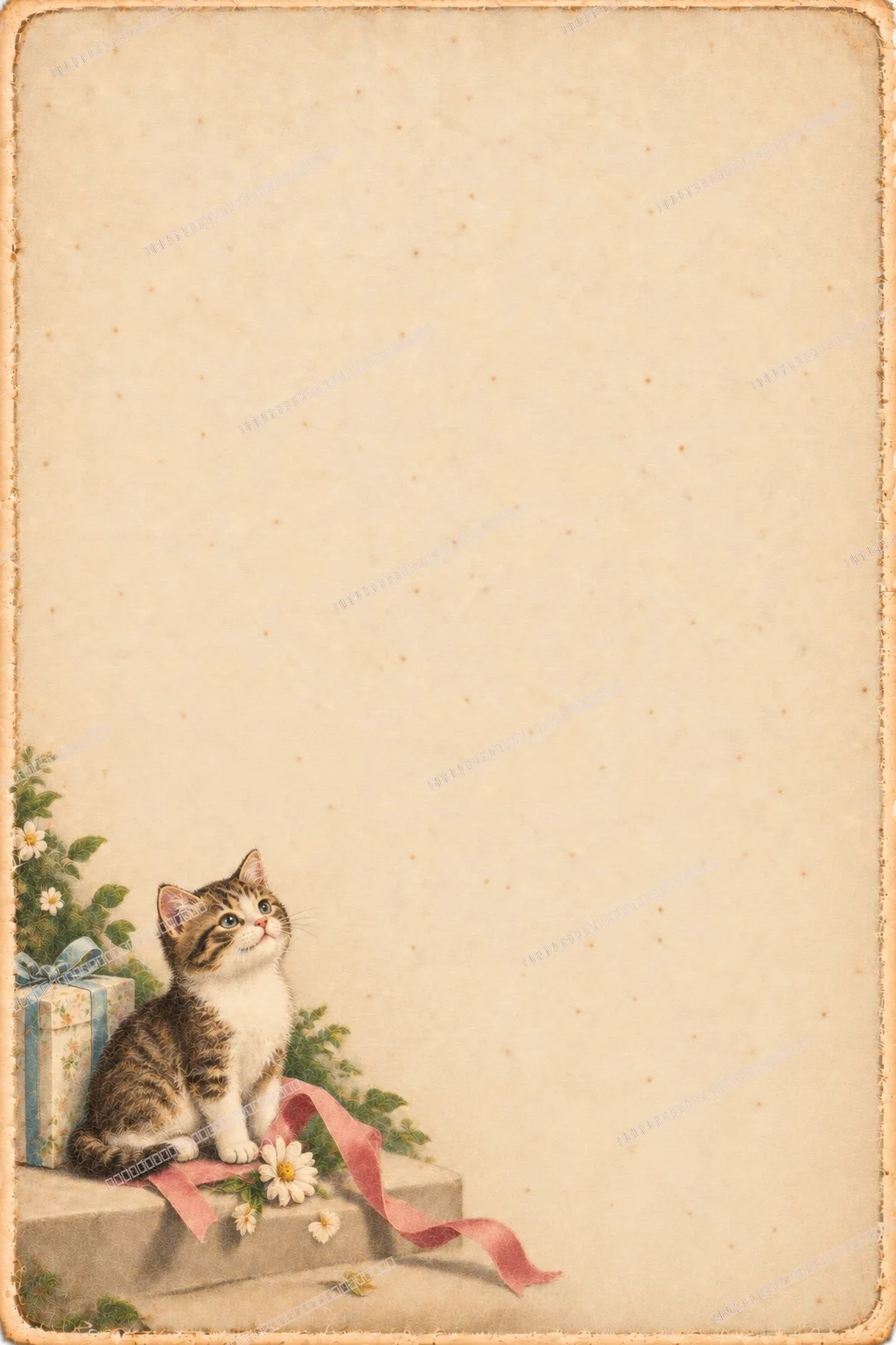 Papyrus & Pixel greeting card back
