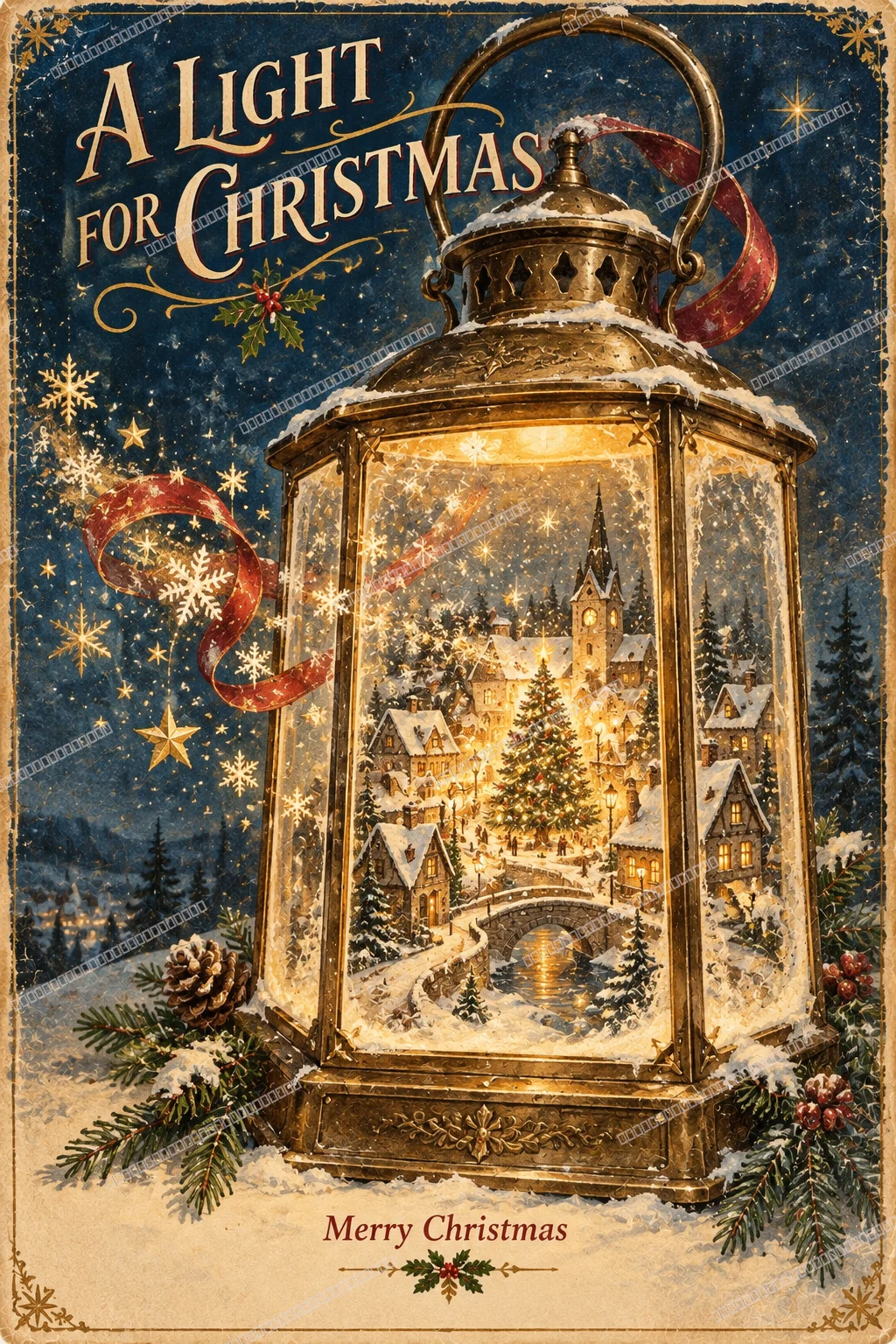 A light for christmas