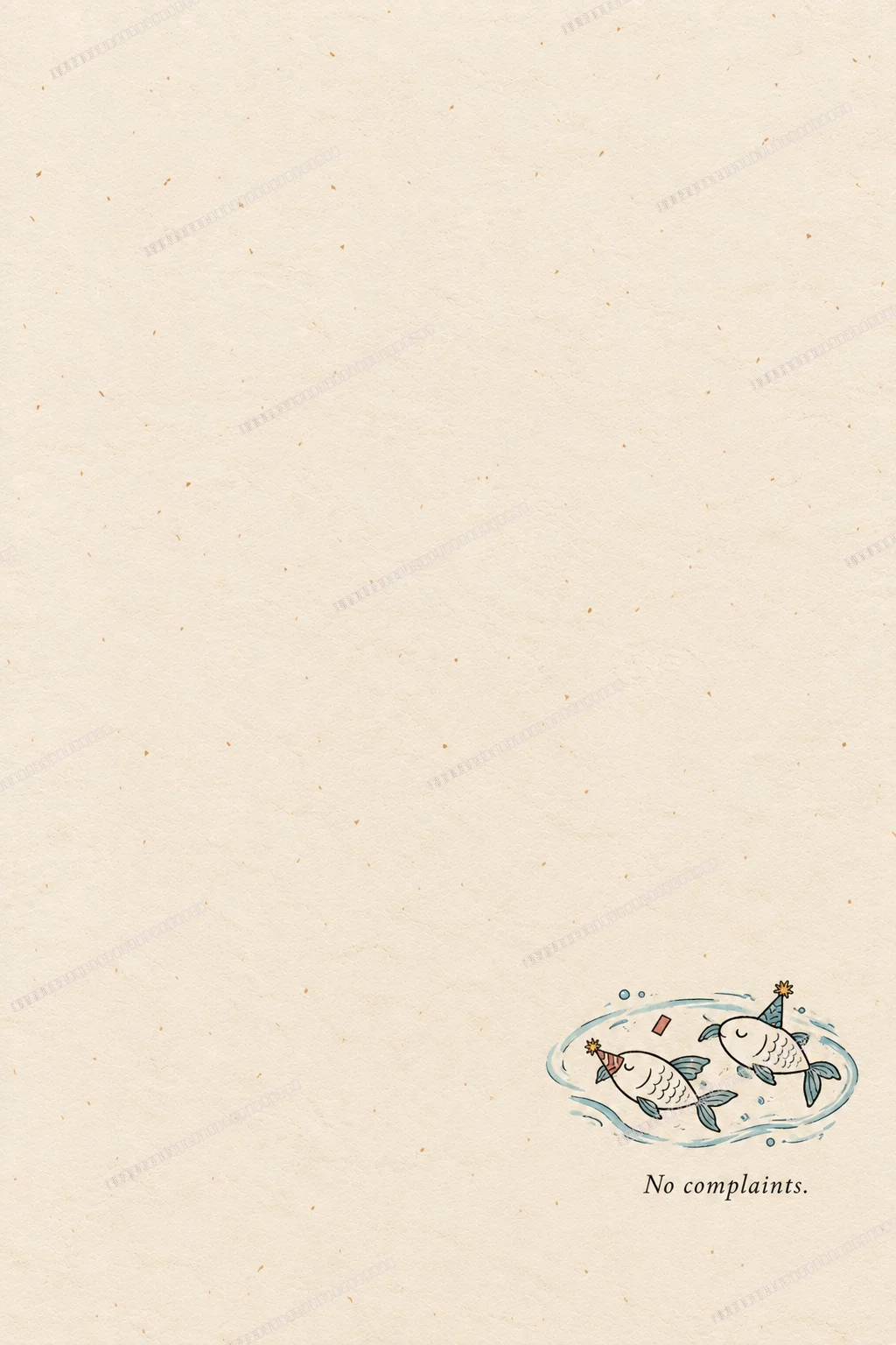 Papyrus & Pixel greeting card back