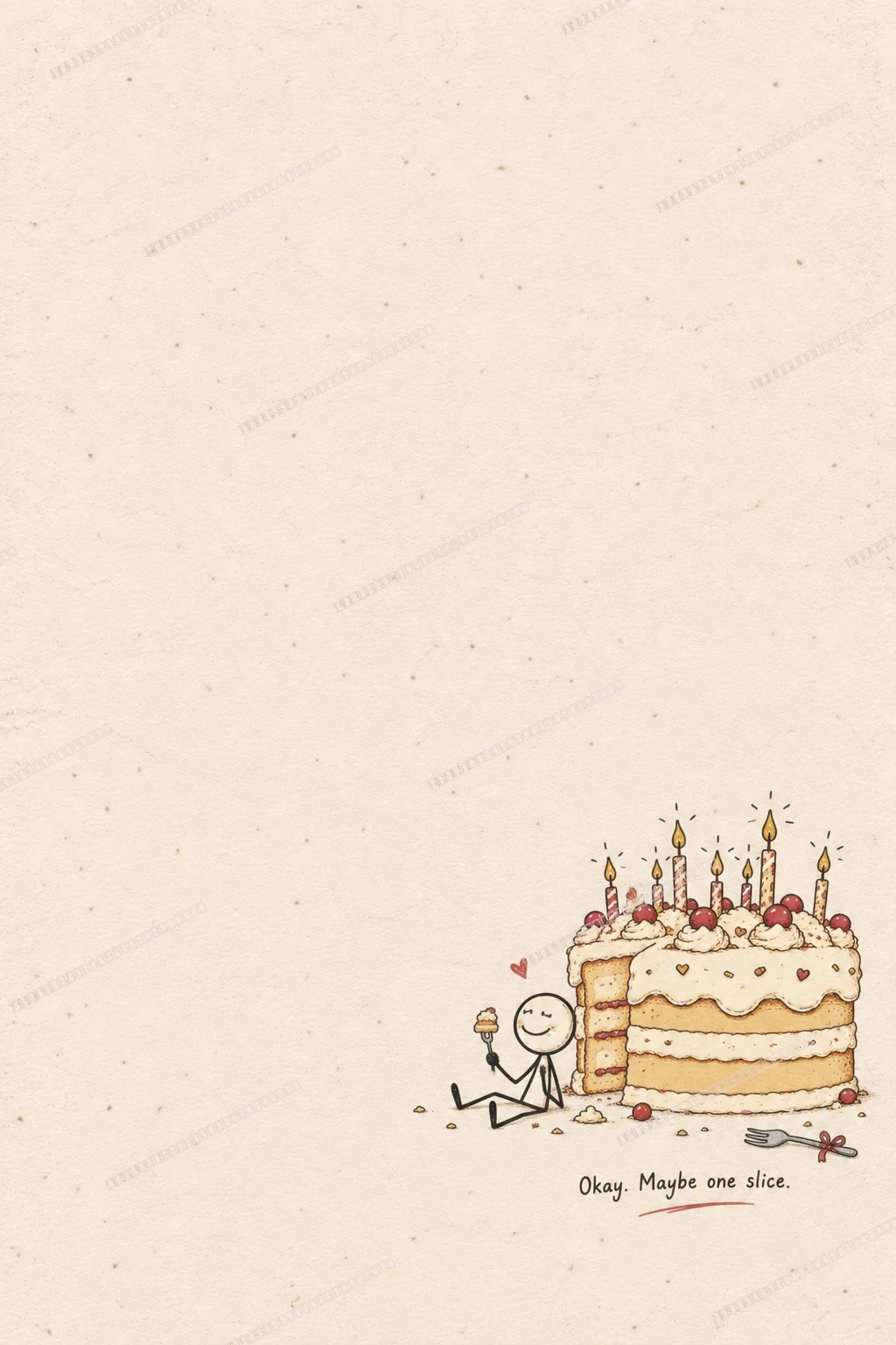Papyrus & Pixel greeting card back
