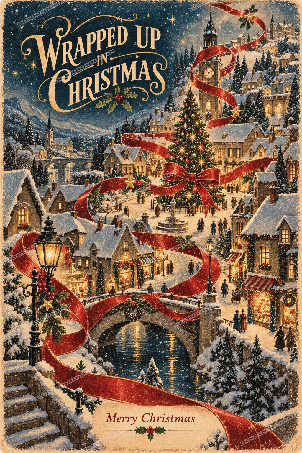 Wrapped up in christmas
