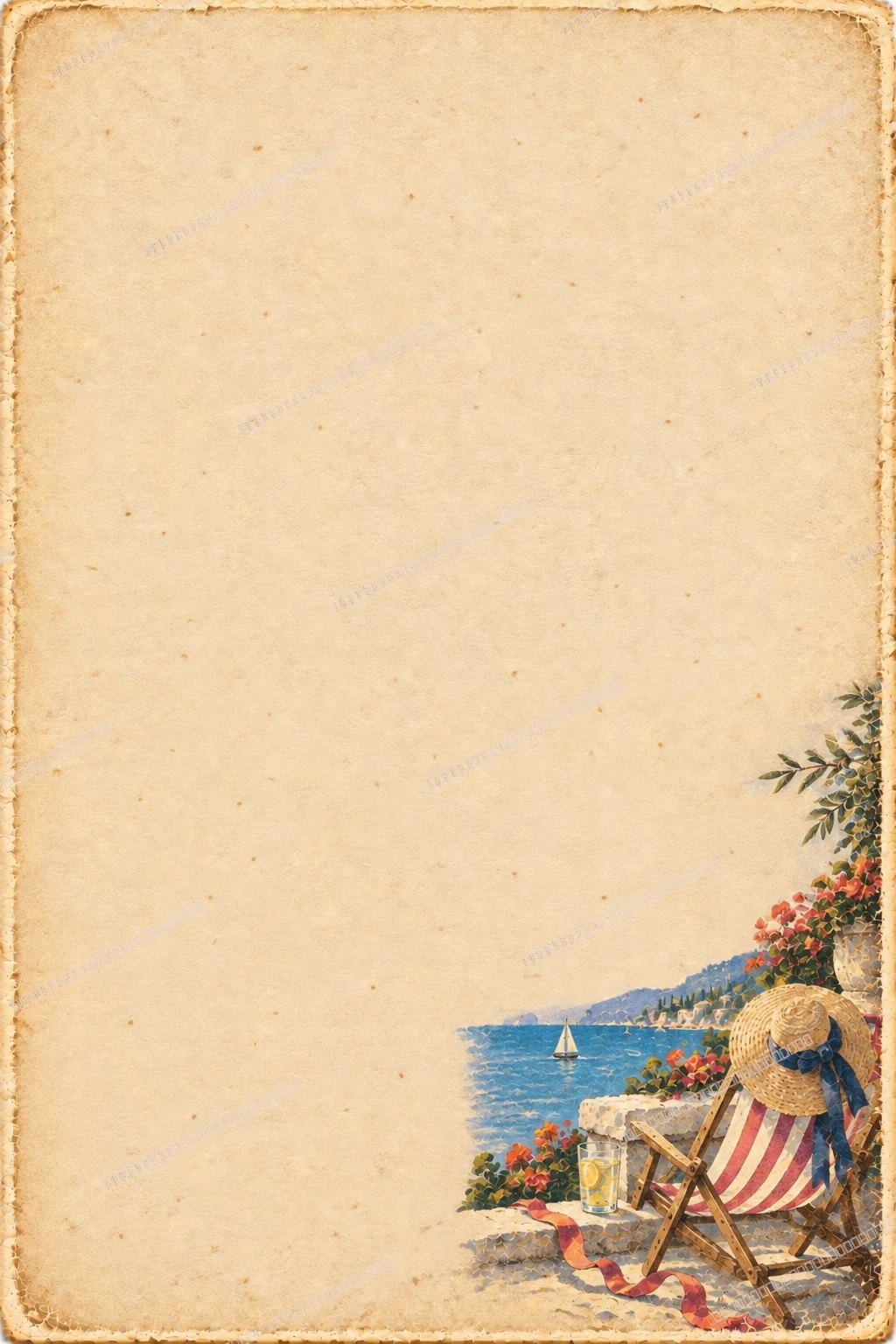 Papyrus & Pixel greeting card back