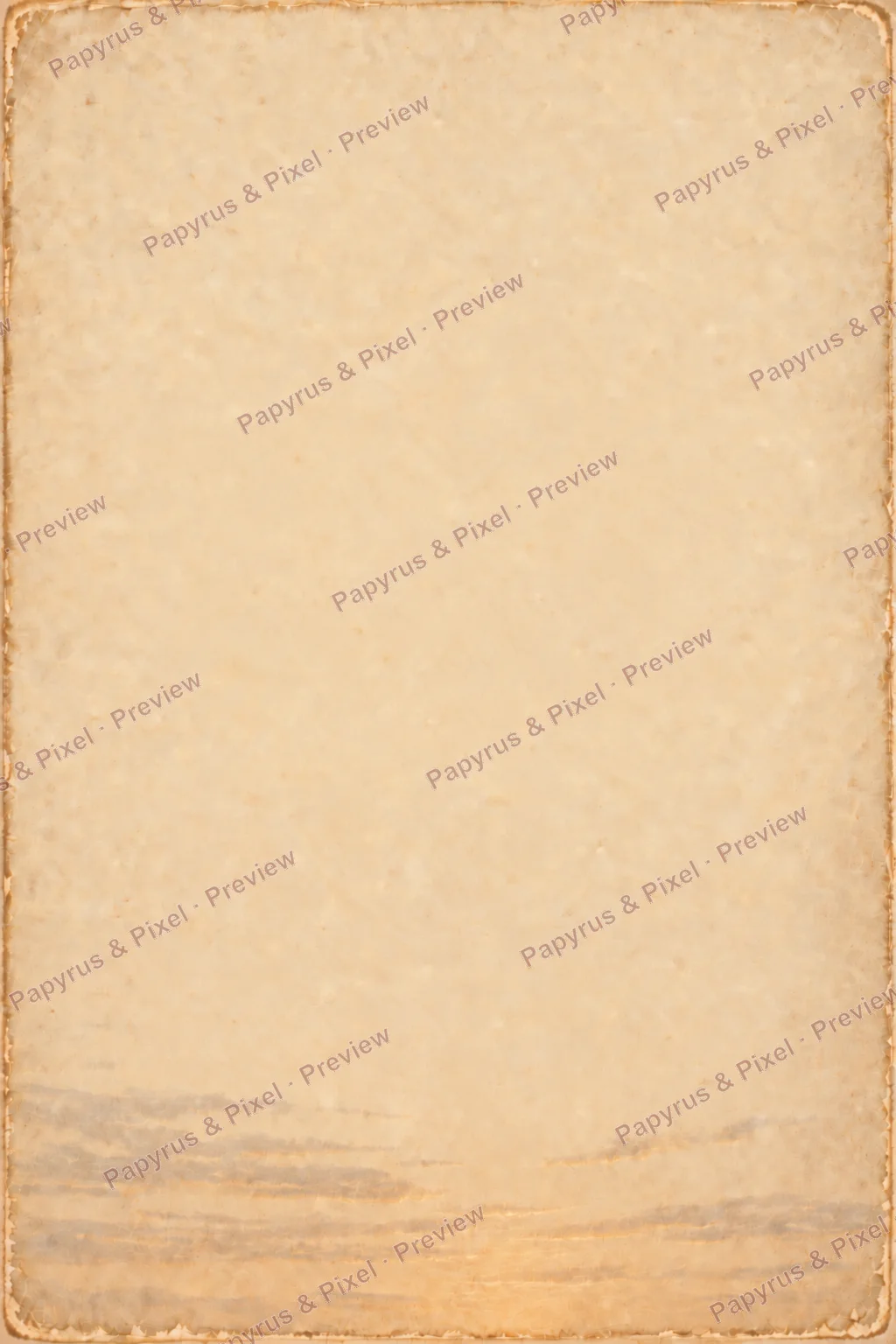 Papyrus & Pixel greeting card back