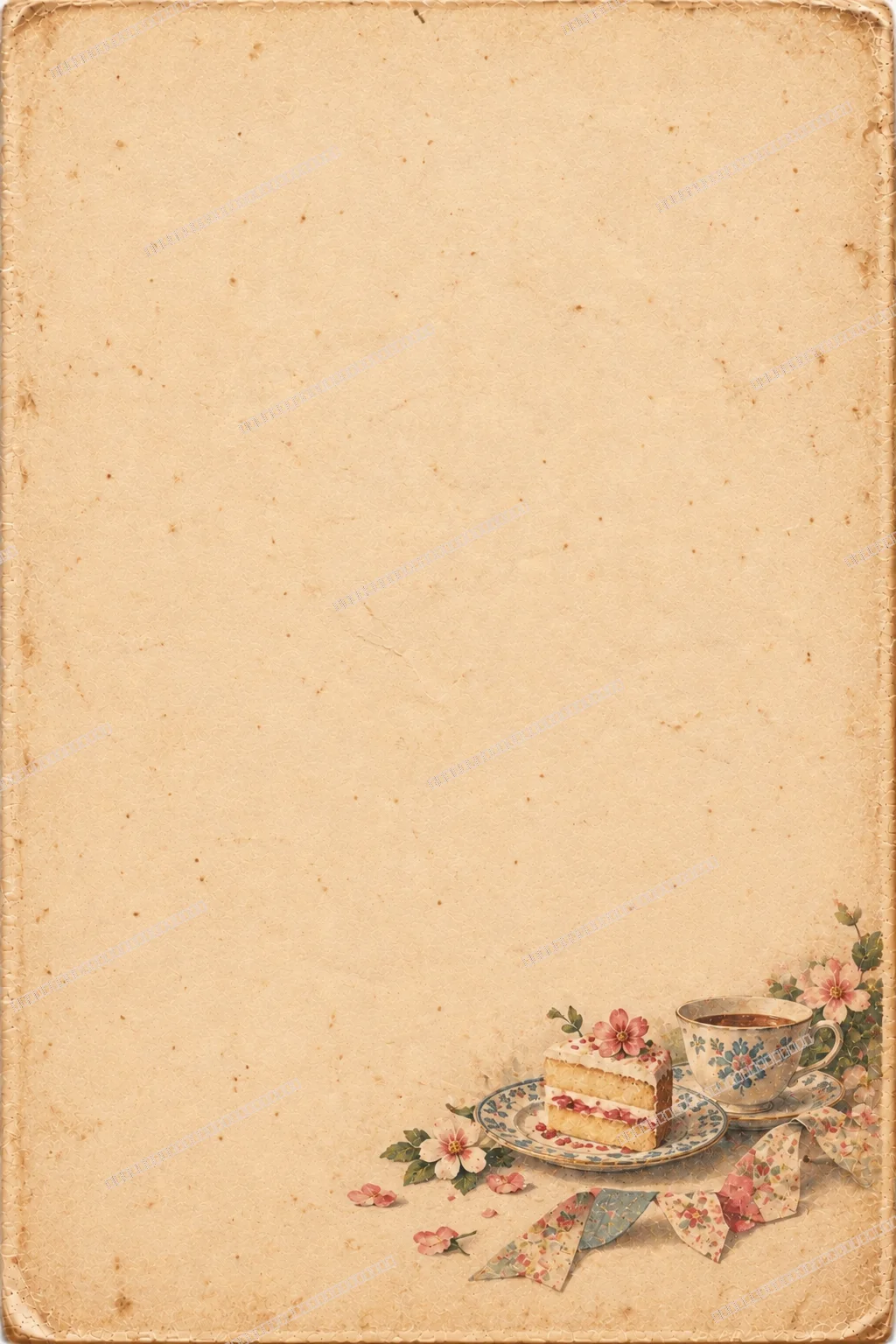Papyrus & Pixel greeting card back
