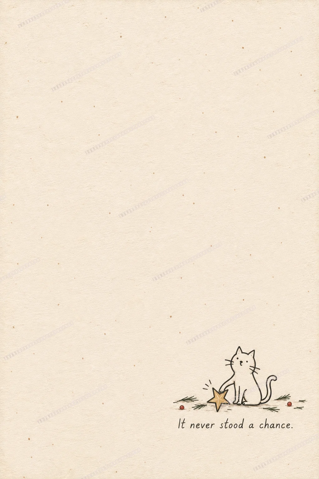 Papyrus & Pixel greeting card back