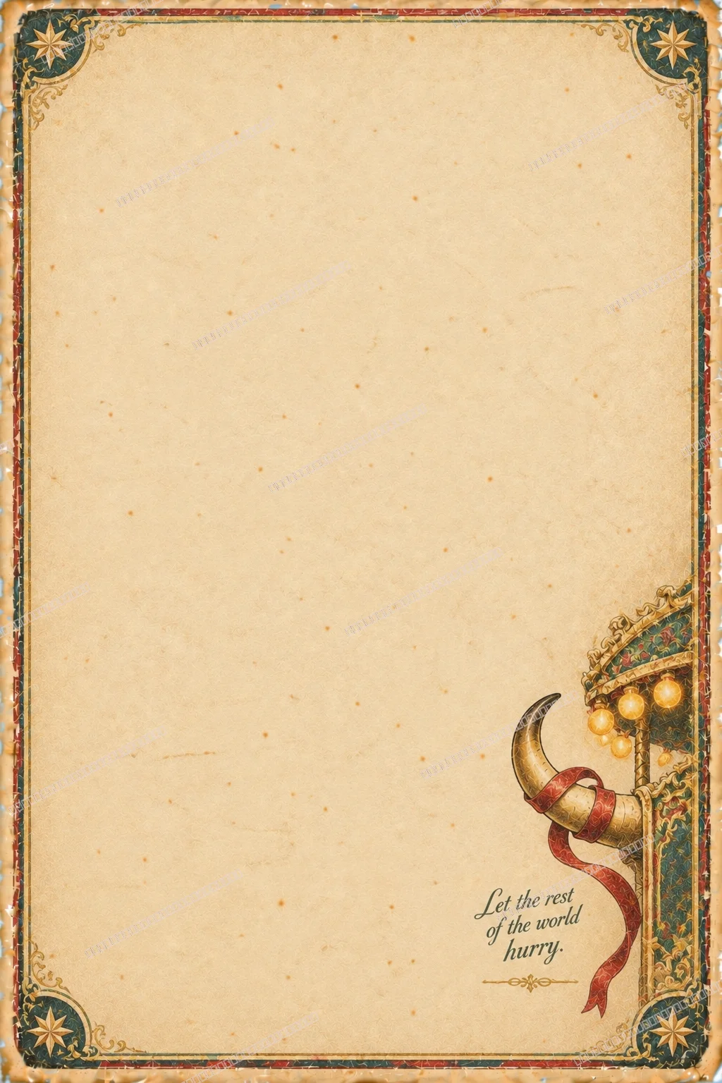 Papyrus & Pixel greeting card back