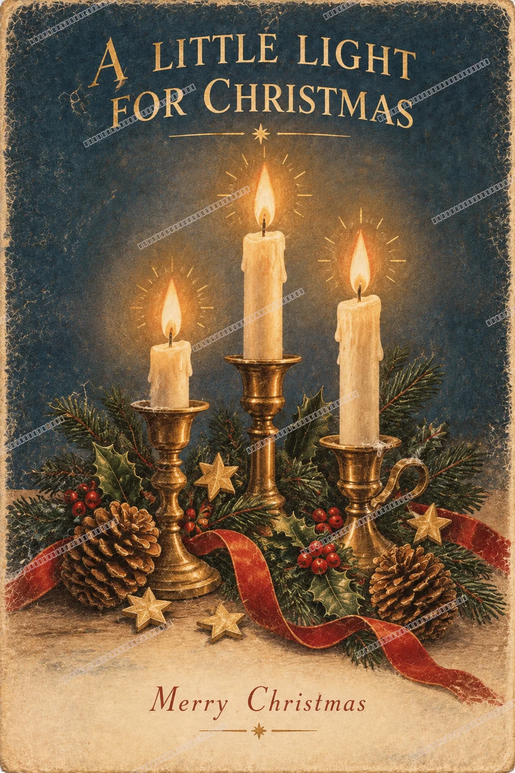 Christmas candles