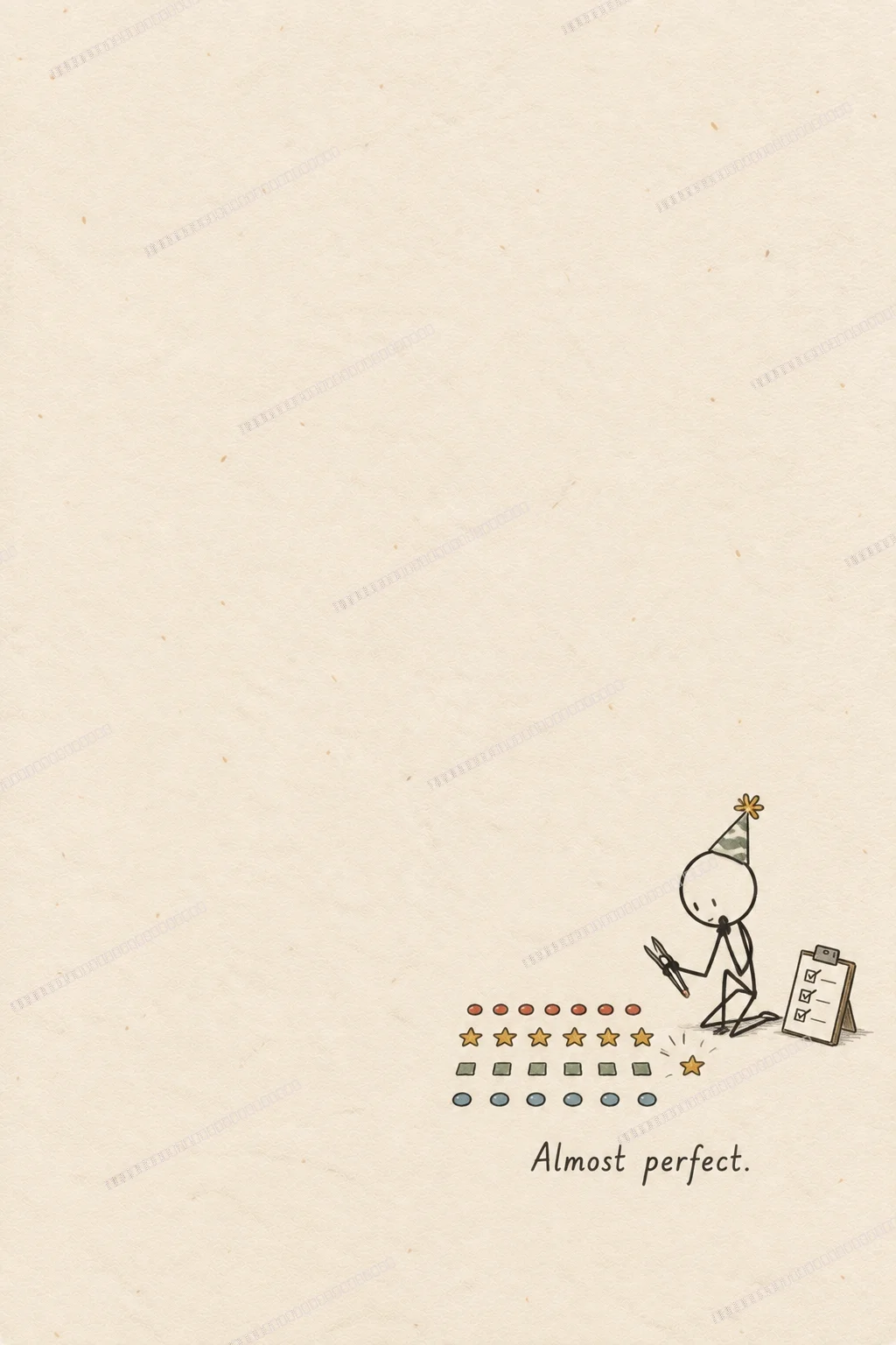 Papyrus & Pixel greeting card back