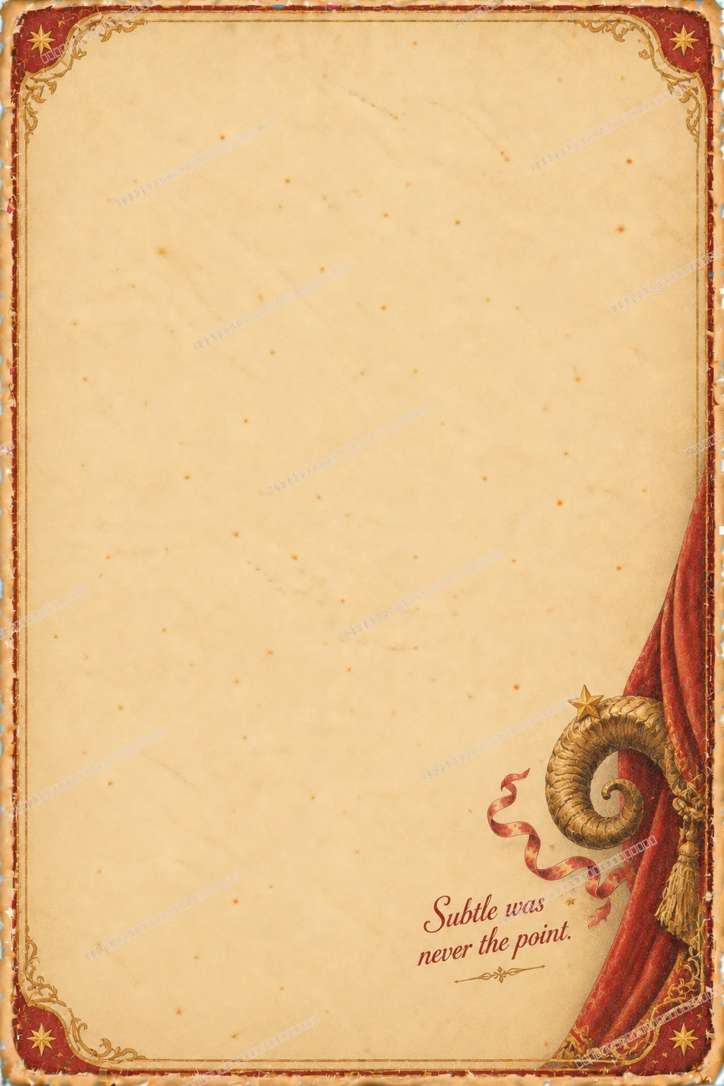 Papyrus & Pixel greeting card back