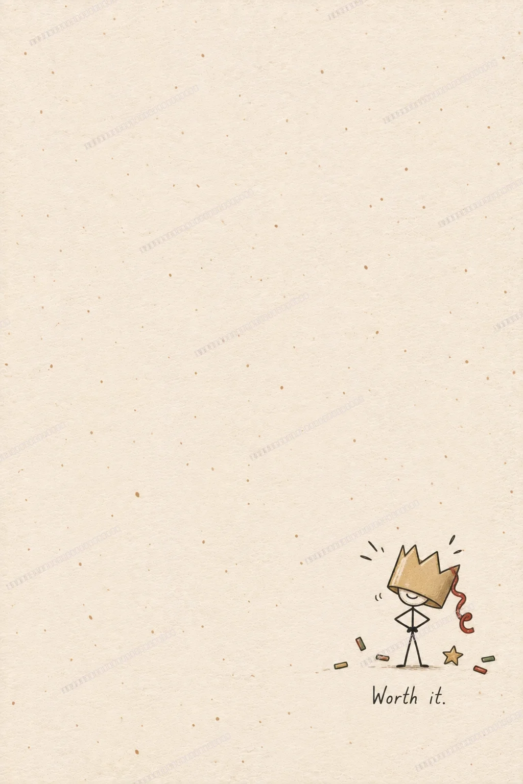 Papyrus & Pixel greeting card back