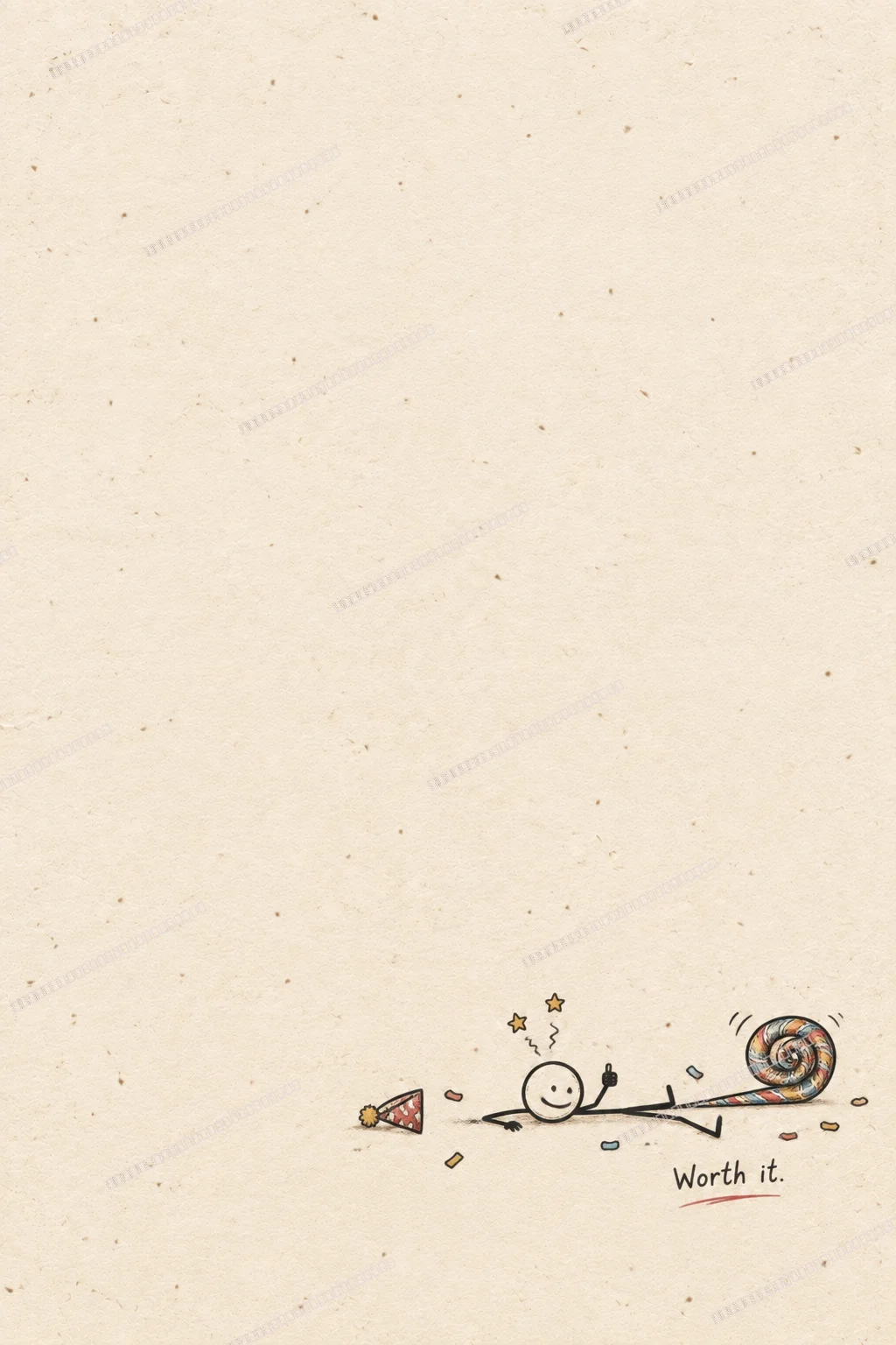 Papyrus & Pixel greeting card back