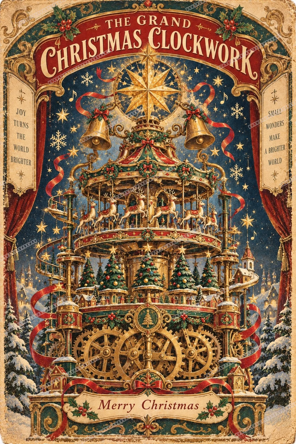 the grand christmas clockwork