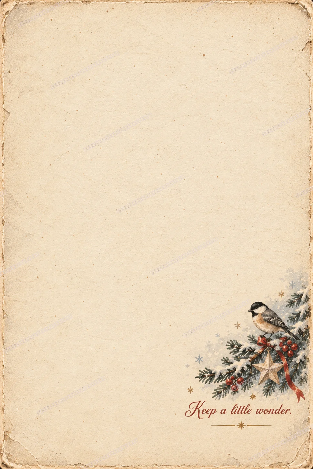 Papyrus & Pixel greeting card back
