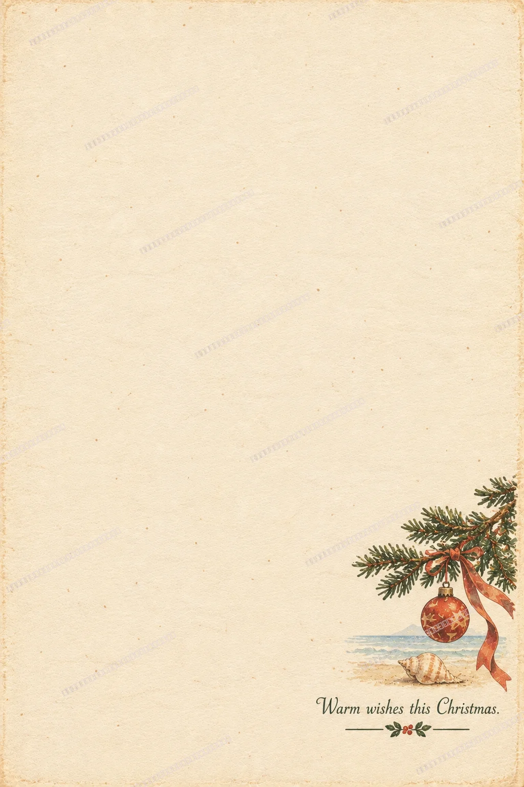 Papyrus & Pixel greeting card back