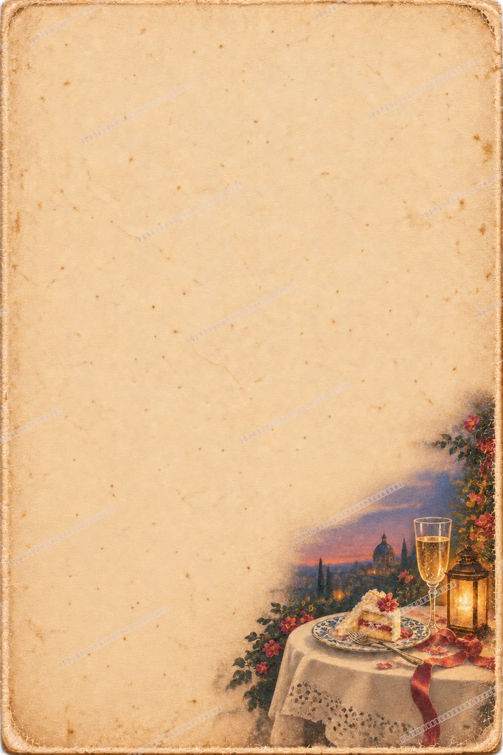 Papyrus & Pixel greeting card back