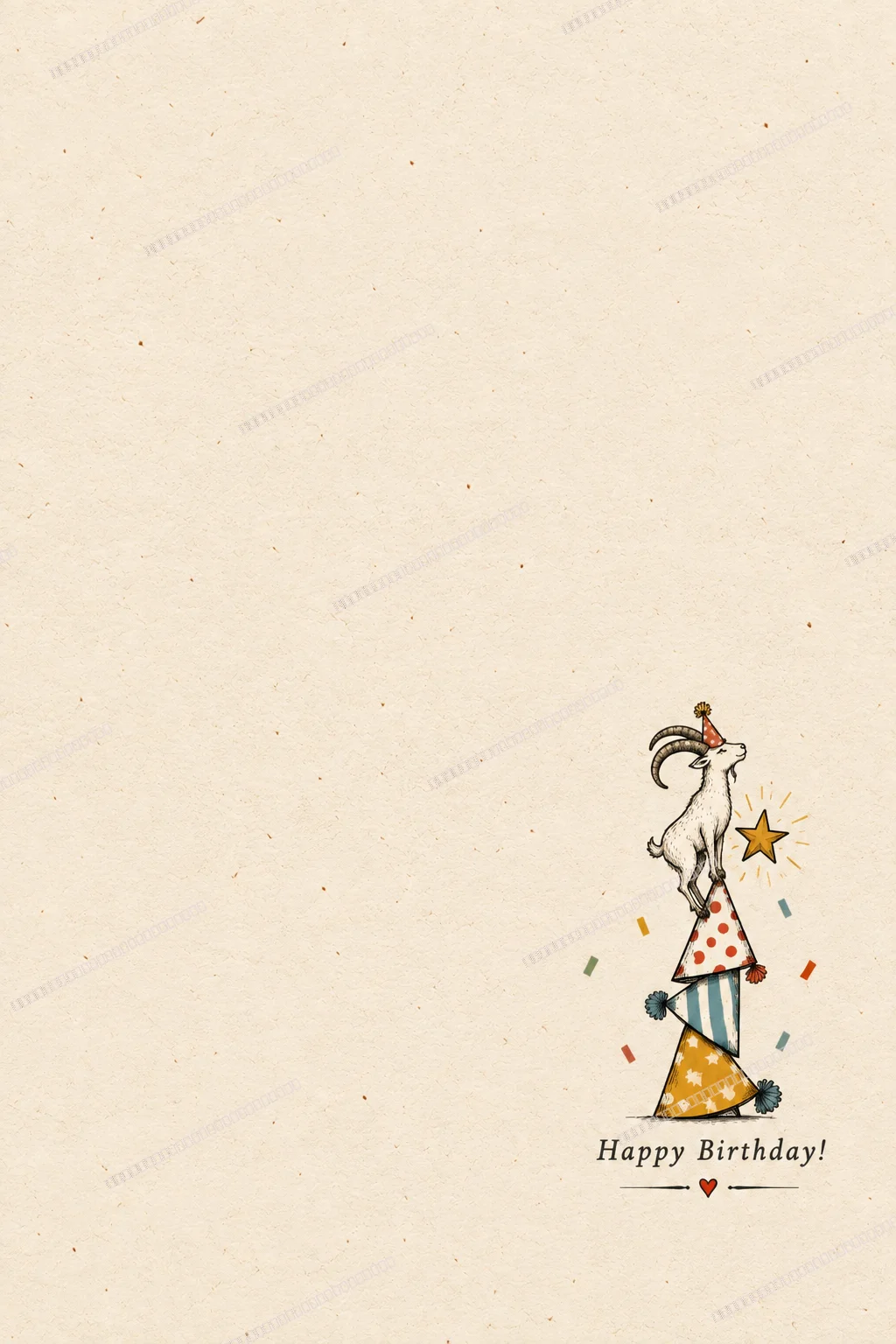 Papyrus & Pixel greeting card back