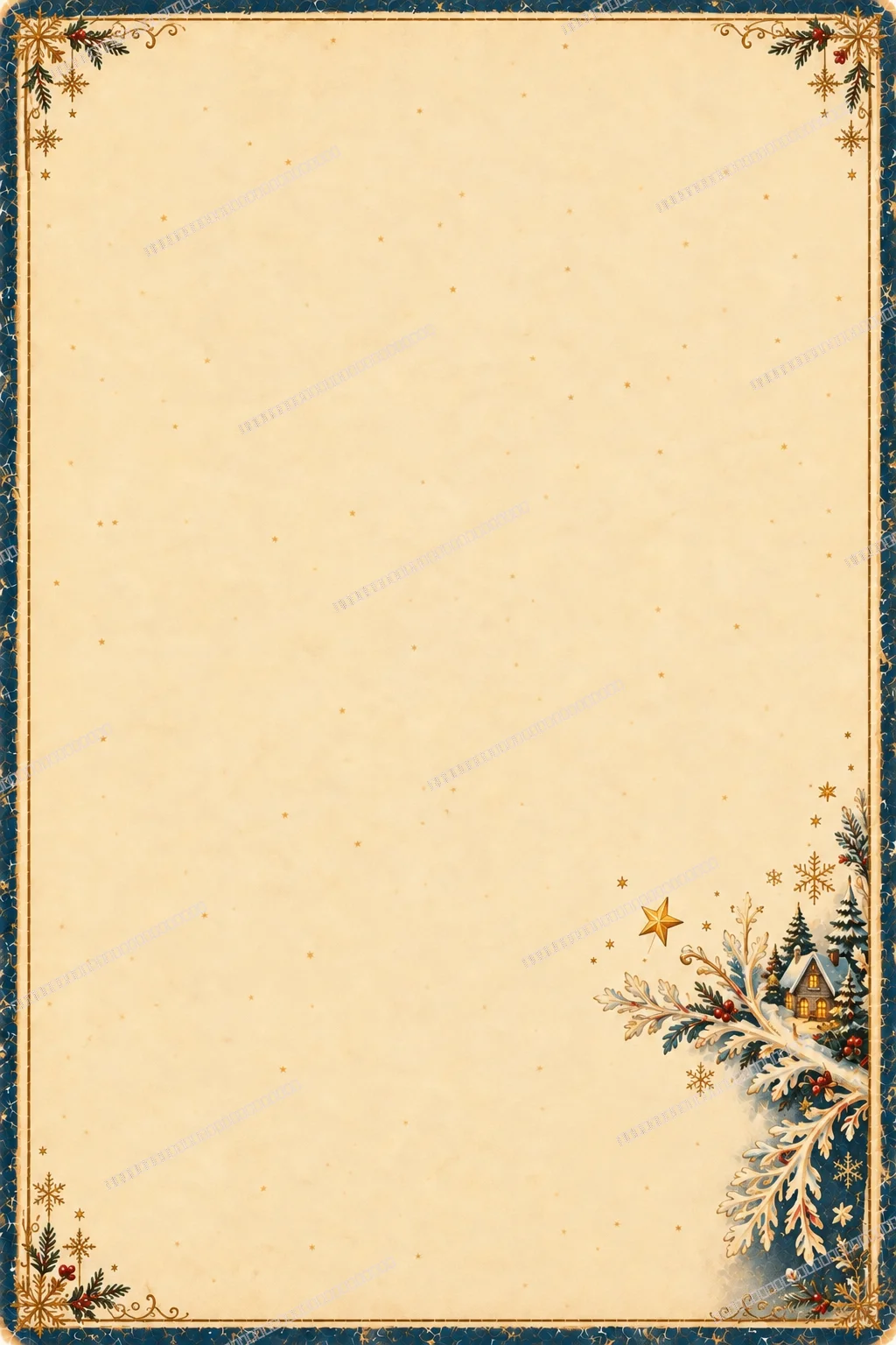 Papyrus & Pixel greeting card back