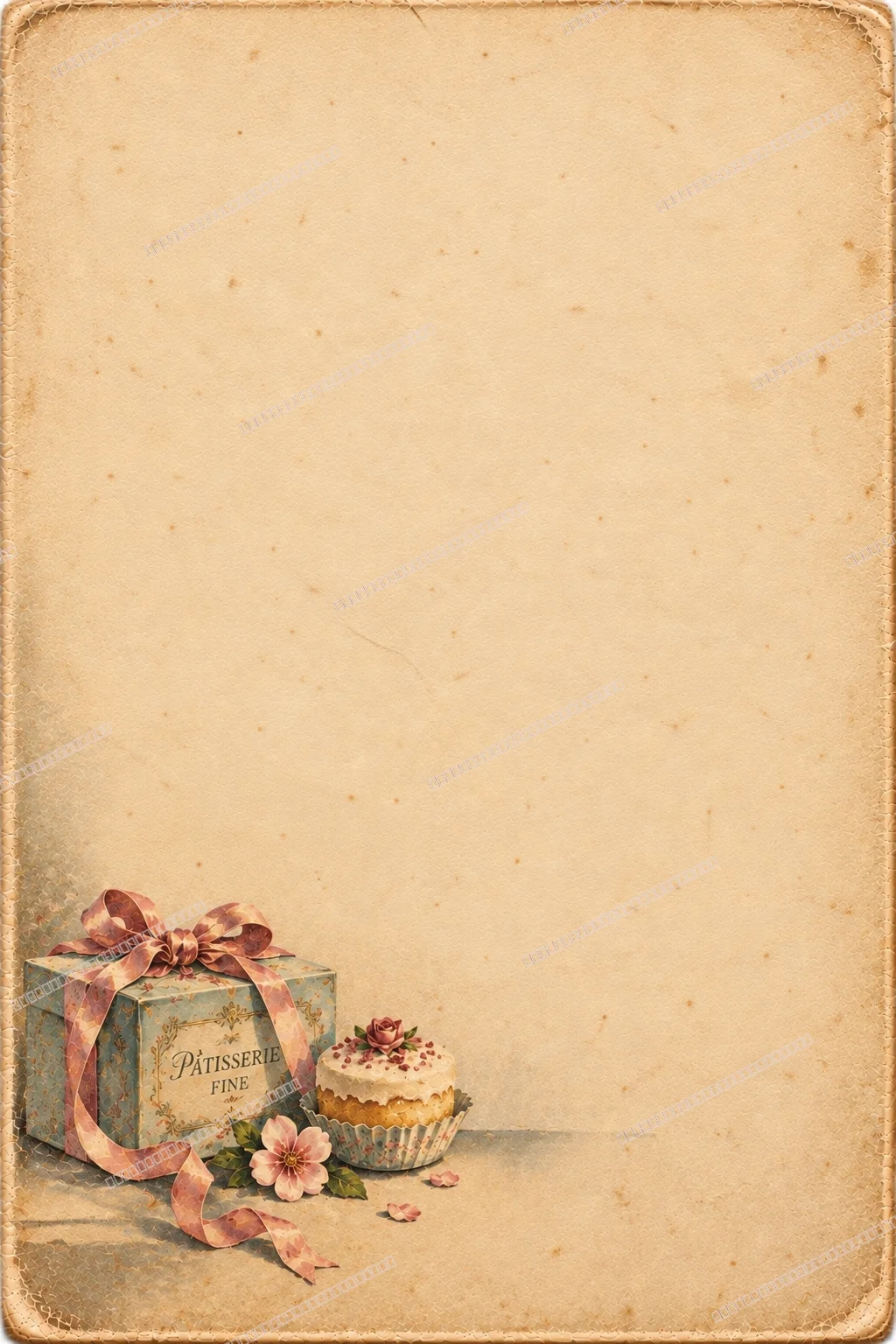 Papyrus & Pixel greeting card back