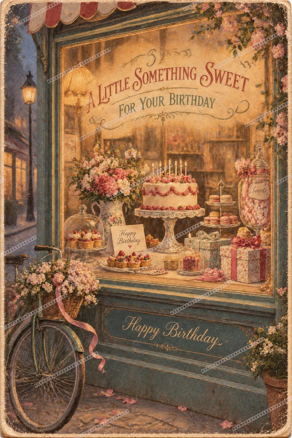 The birthday patisserie